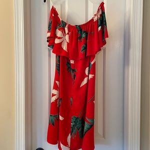 Perfect Summer Vacay Tropical Dress 🌴